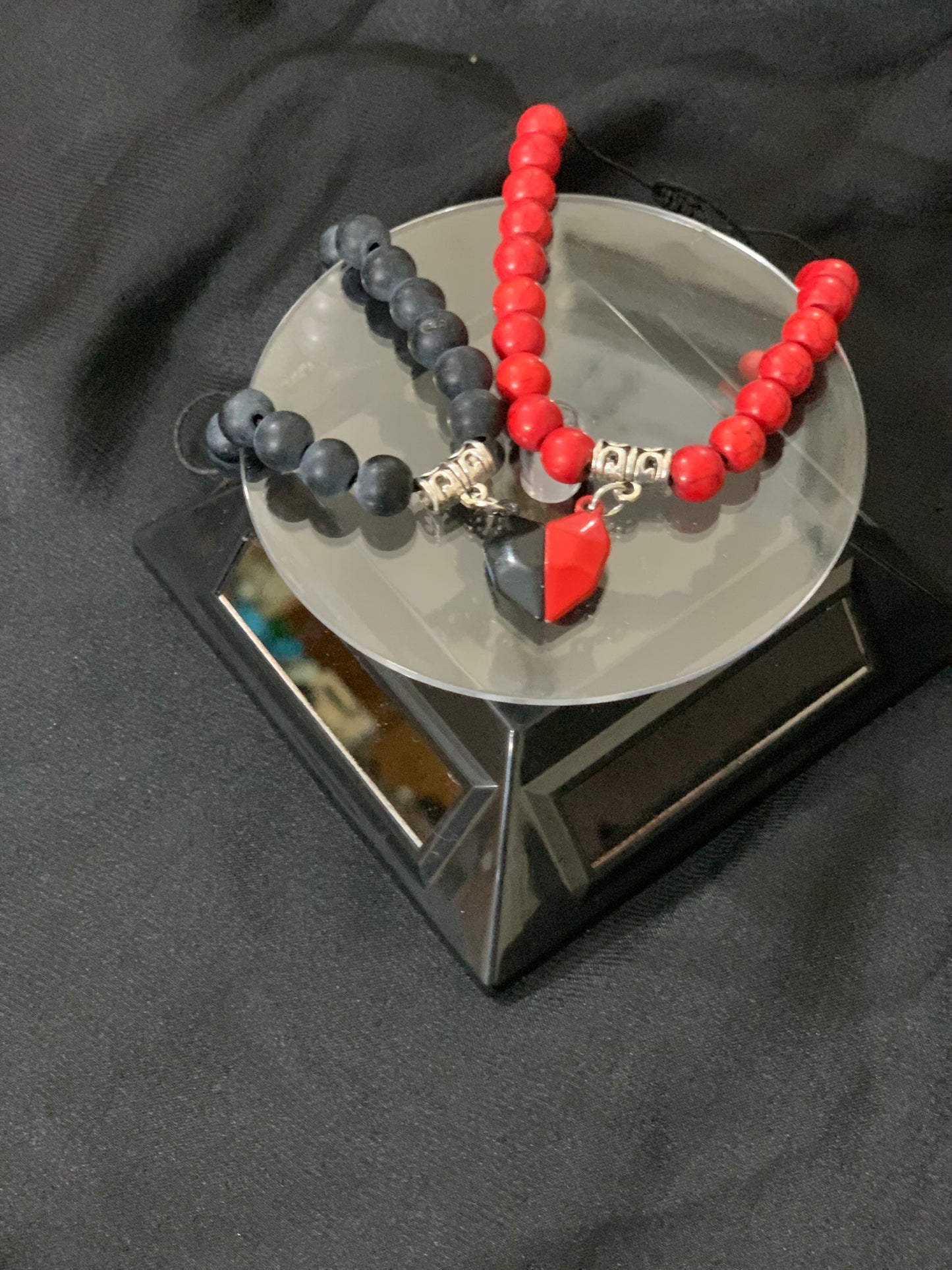 Magnet Heart Couple Bracelet